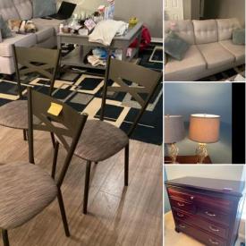 MaxSold Auction: This online auction features Unique Decorative Lamp, Antique Bell, Kenmore Elite Vacuum, Vintage Picnic Basket, Kitchen Chairs, Fire Extinguisher, Office Filing Supplies, Expandable Kitchen Table, Seater Couch and much more!